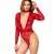 Noir Handmade Flock Body F416 - Rot