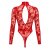 Noir Handmade Flock Body F416 - Rot