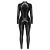 Noir Handmade Powerwetlook Catsuit F400 - Black