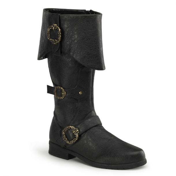 Pirate Boots CARRIBEAN-299 - Anthracite