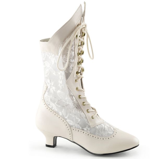 Ankle Boots DAME-115 - Ivory