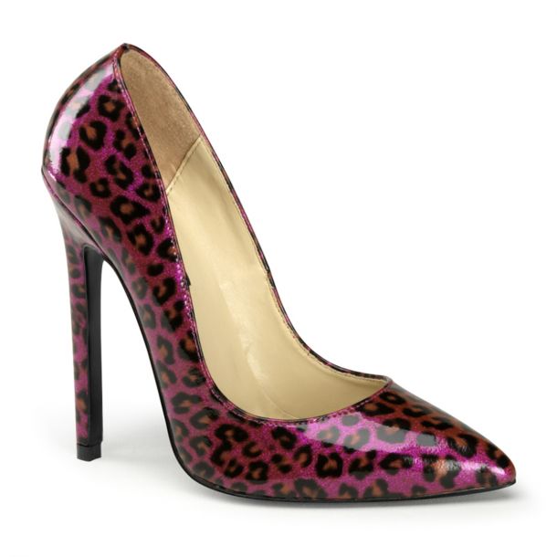 Leo High Heels SEXY-20 - Leopard Lila