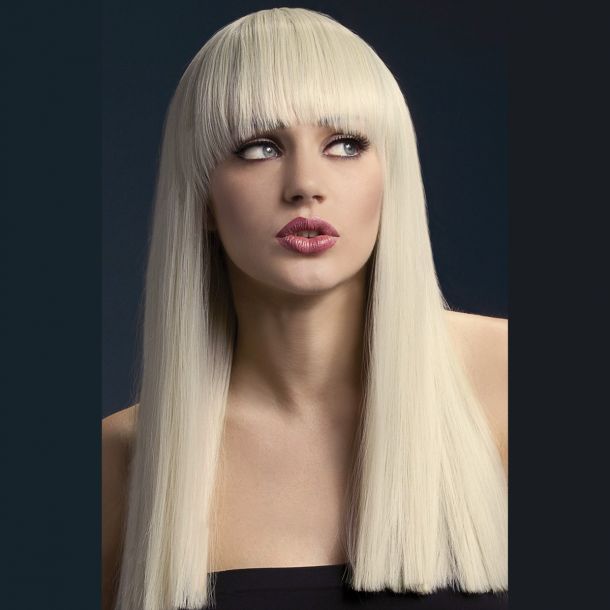 Longhair Wig ALEXIA (rounded bangs) - Blonde