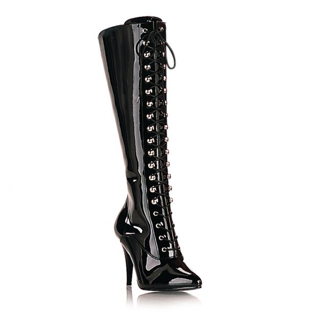 Knee Boot VANITY-2020 - Patent Black