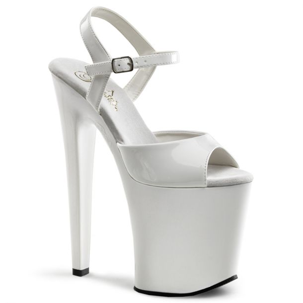 Extreme Heels XTREME-809 - Patent White