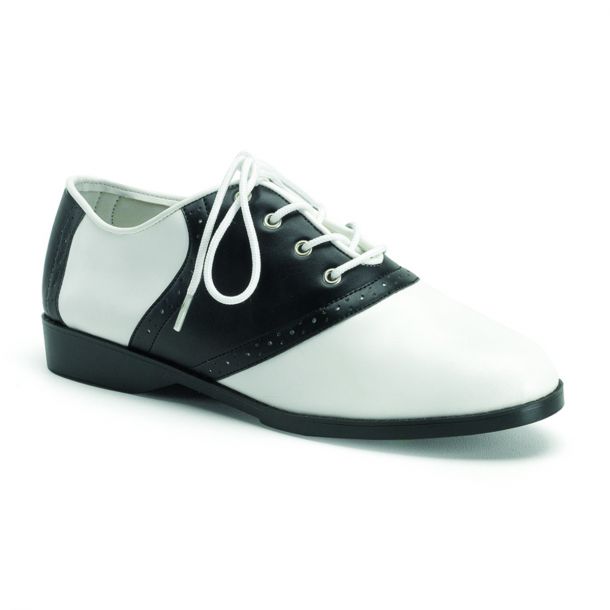 Saddle Shoes SADDLE-50 - PU Black/White