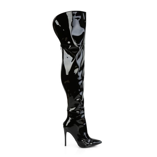 Overknee Boot COURTLY-3012 - Patent Black
