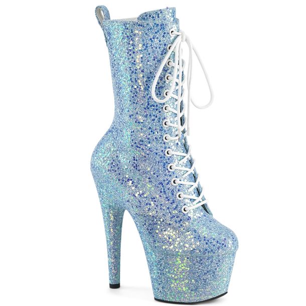 Platform Ankle Boots ADORE-1040-IG - Baby Blue