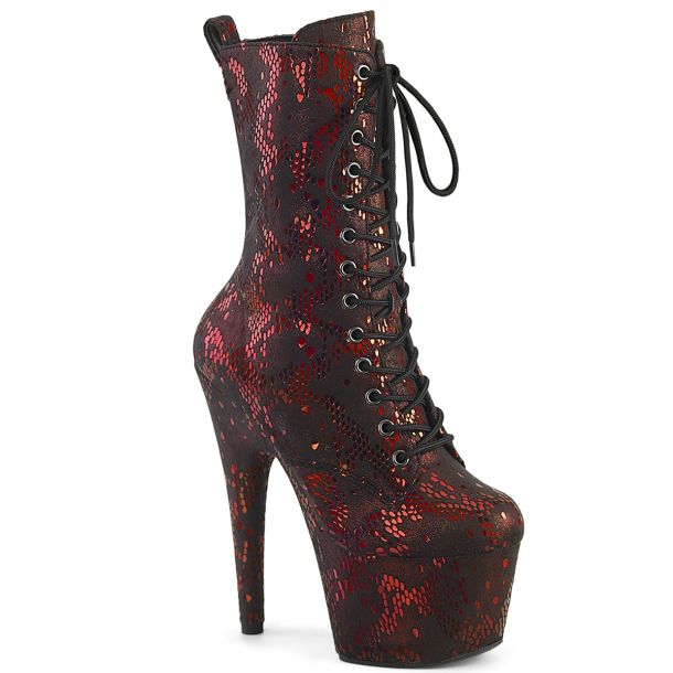 Platform Ankle Boots ADORE-1040SPF - Red
