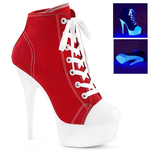 Sneaker High Heels DELIGHT-600SK-02 - Red