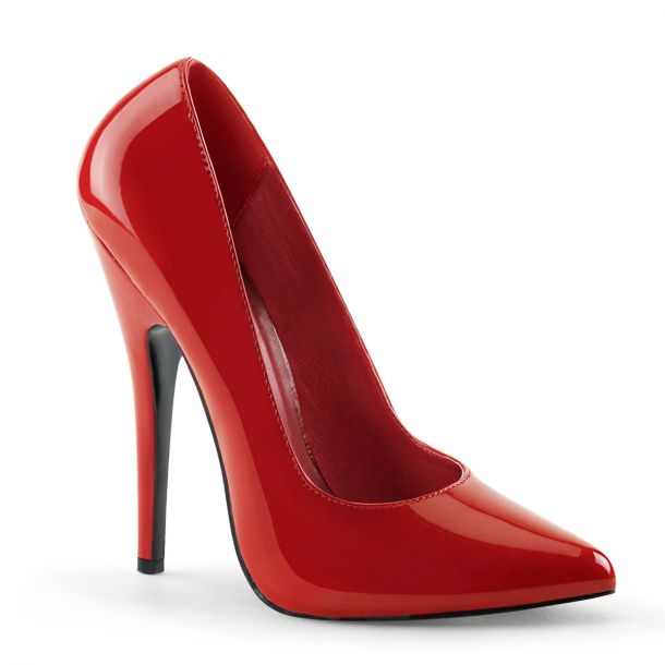 Devious DOMINA-420 - Patent Red | Crazy-Heels