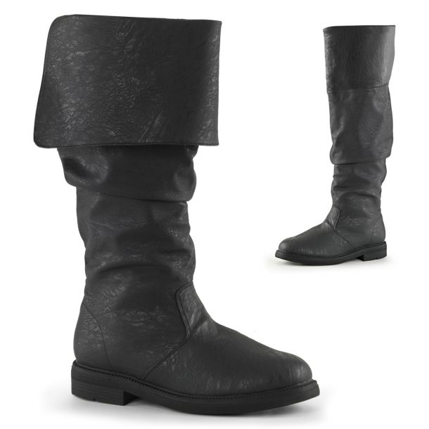 Men Boots ROBINHOOD-100 - PU Black