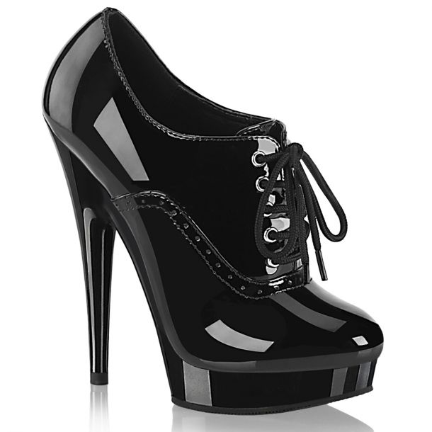 Lace-Up Pumps SULTRY-660 - Patent Black