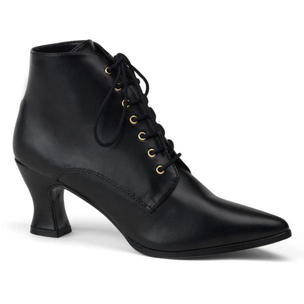 Ankle Boots VICTORIAN-35 - PU Black