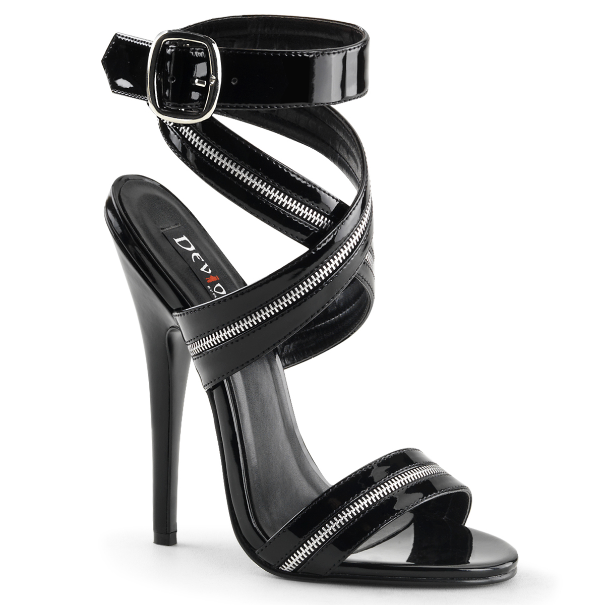 Pleaser Beyond/087 Women Extreme Platforms Criss Cross Ankle Straps Pumps  High Heels Shoes Black – Fenvy