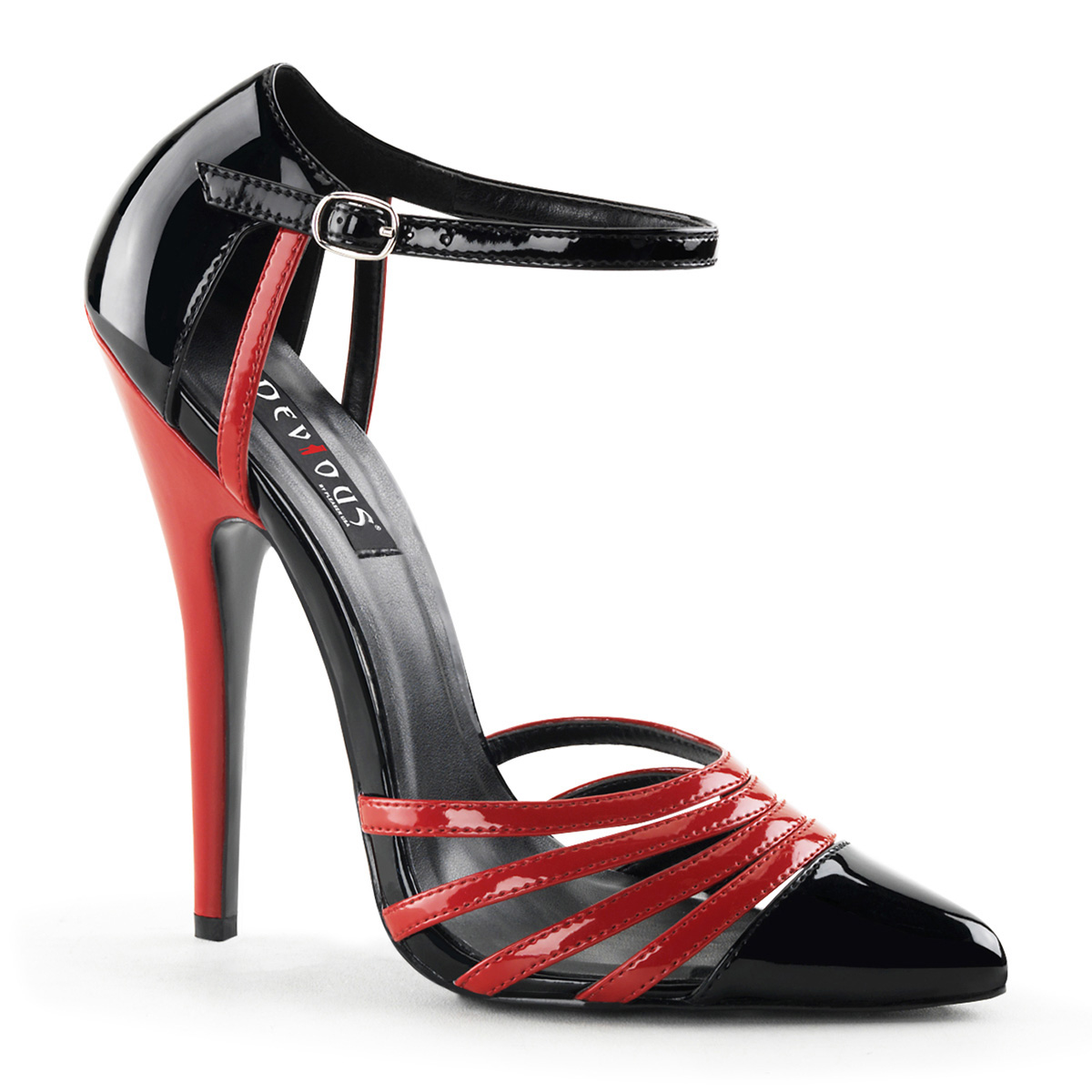 Red ESSENCE Giaro SLICK platform pumps with locking ankle strap - Shoebidoo  Shoes | Giaro high heels