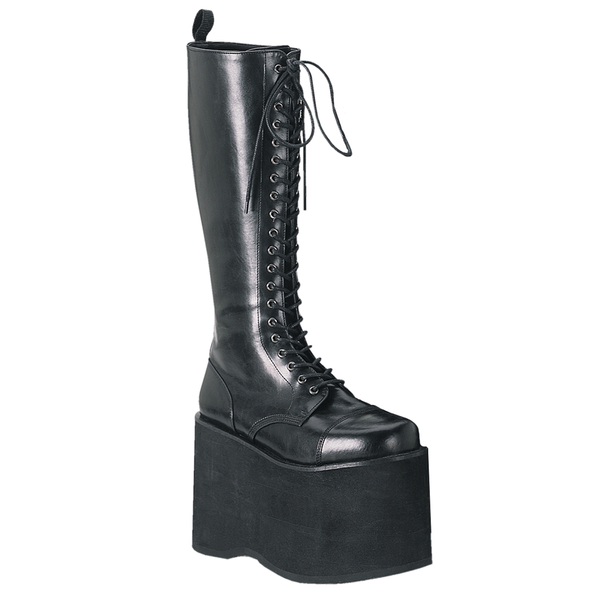 Men Platform Knee Boot MEGA-602, Demonia
