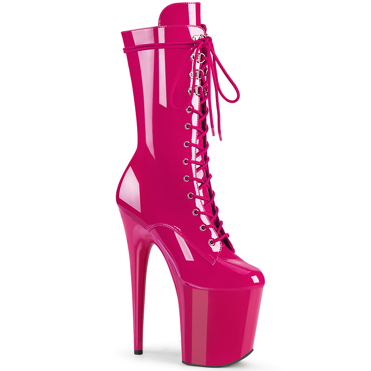 Amazon.com | Yolkomo Women's Platform Peep Toe Stiletto High Heels Cross  Ankle Strap Buckle Dress Party Sandals Fuchsia Size5 | Heeled Sandals