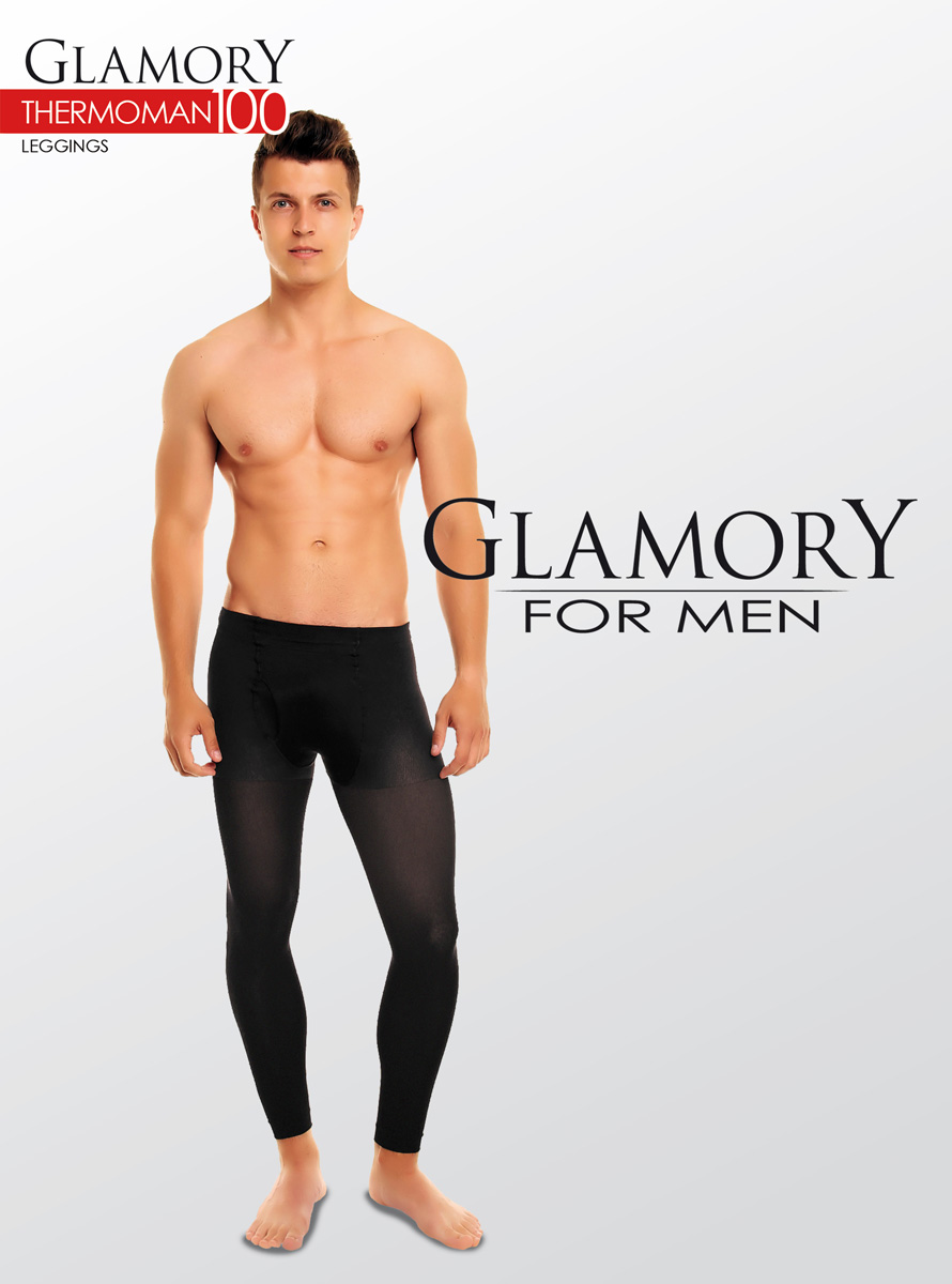 Men Leggings THERMOMAN 100 - Black, Glamory