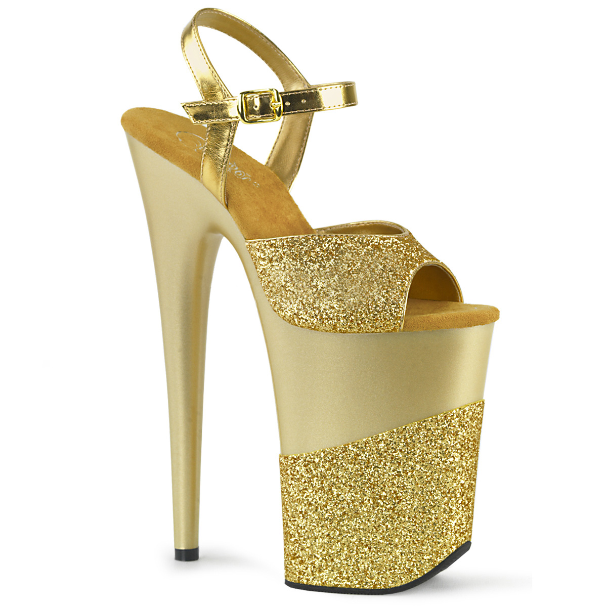 Buy > yellow pleaser heels > in stock