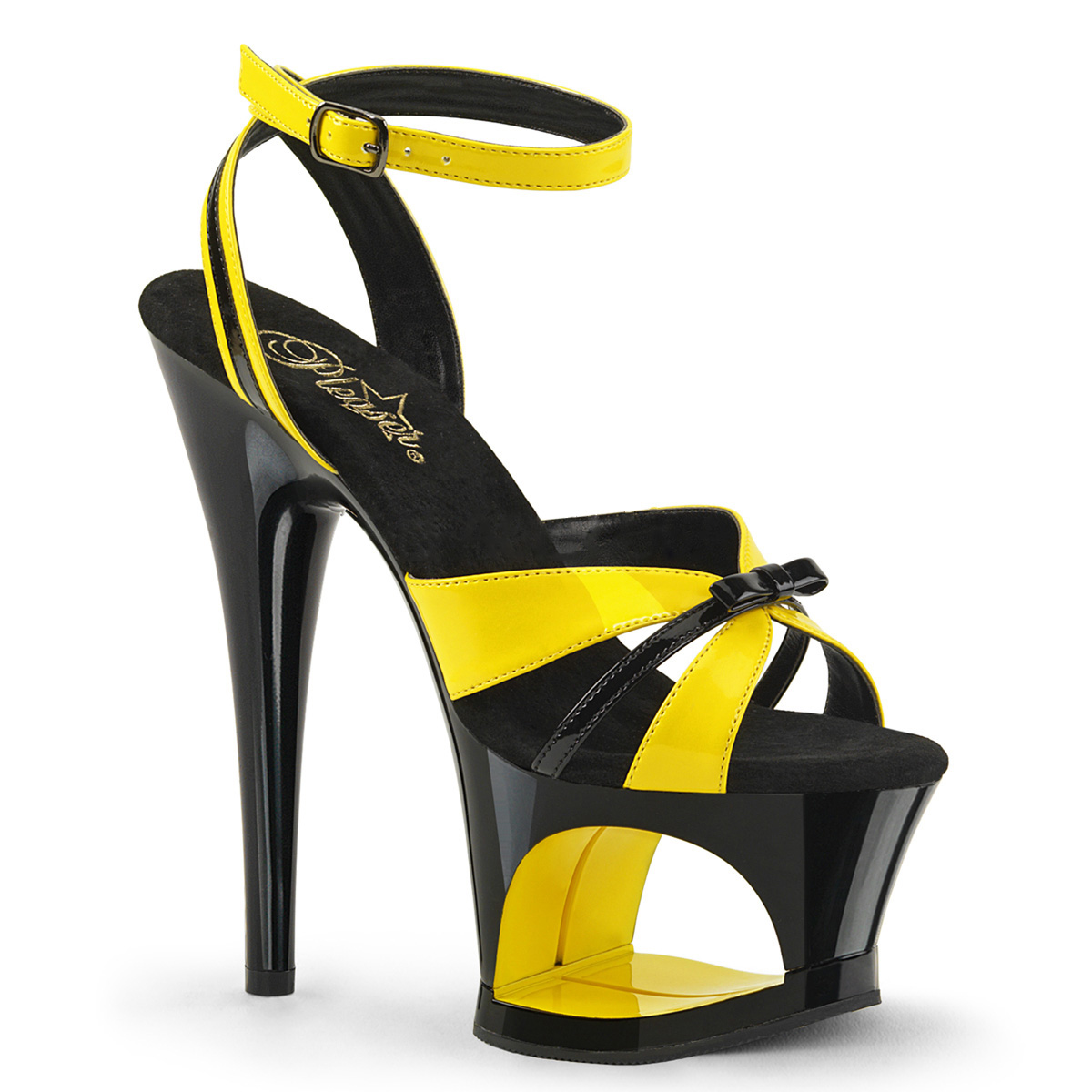 platform yellow heels