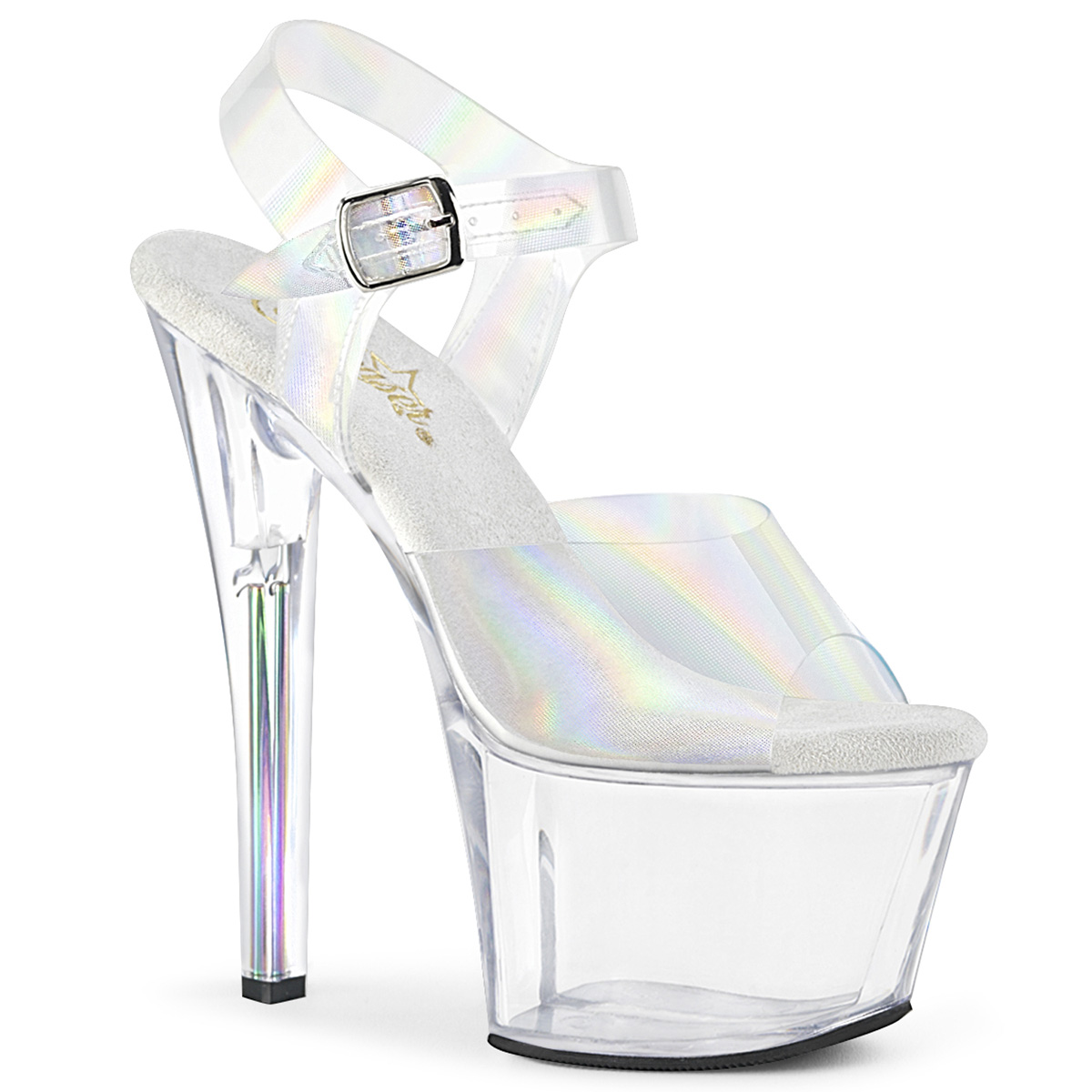 Pleaser SKY-308N-RBH - TPU Holographic | Crazy-Heels