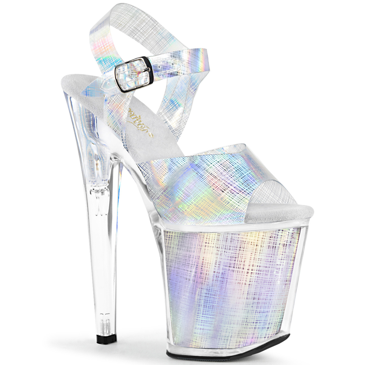 holographic platform heels