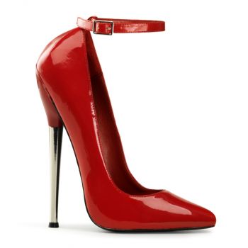 Extreme High Heels DAGGER-12 - Patent Red