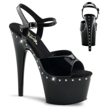 Platform High Heels ADORE-709LS - Patent Black