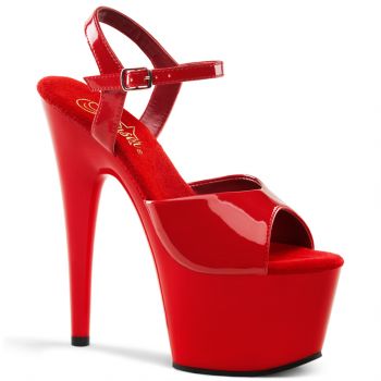 Pleaser High Heels ADORE-709 - Patent Red