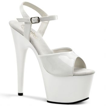 Platform High Heels ADORE-709 - Patent White
