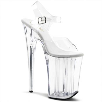 Extreme Platform Sandal INFINITY-908 - Clear/Clear