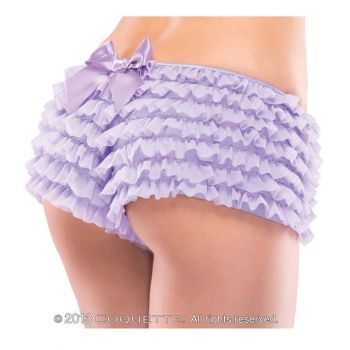 Ruffle Panty with Bow - Lilac