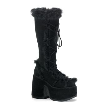 Knee Boot CAMEL-311 - Black