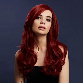 Longhair Wig KHLOE - Ruby Red