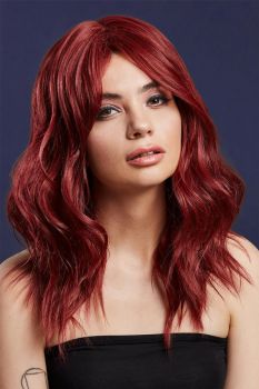 Longhair Wig ASHLEY - Ruby Red