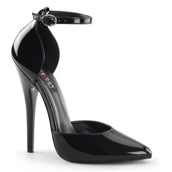 Extreme High Heels DOMINA-402 : Patent Black