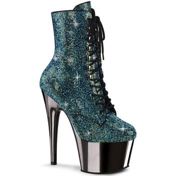 Platform Ankle Boots ADORE-1020CHRS - Turquoise