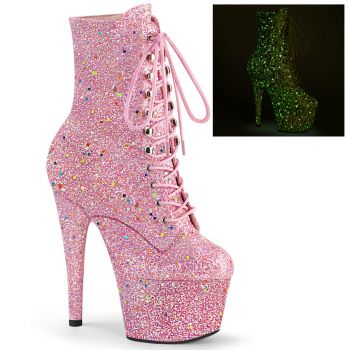 Platform Ankle Boots ADORE-1020GDLG - Baby Pink