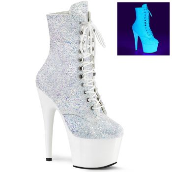 Platform Ankle Boots ADORE-1020LG - Neon White