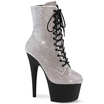 Platform Ankle Boot ADORE-1020RS - Silver/Black