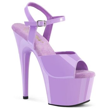 Platform High Heels ADORE-709 - Patent Lavender