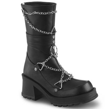 Gothic Boots BRATTY-120 - Black