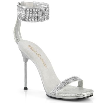High-Heeled Sandal CHIC-40 - Silver