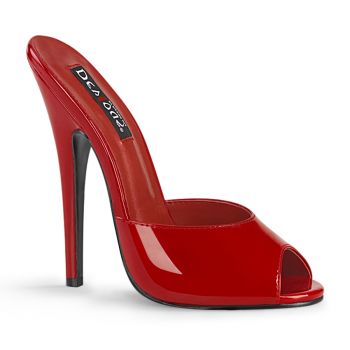Extreme High Heels DOMINA-101 - Patent Red