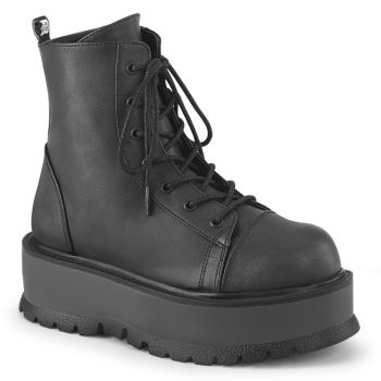 Platform Ankle Boots SLACKER-55 - Black