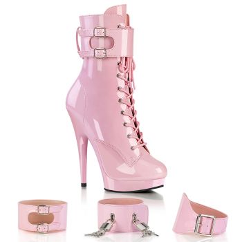 High Heels Ankle Boots SULTRY-1023 - Baby Pink