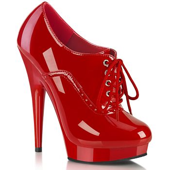 Lace-Up Pumps SULTRY-660 - Patent Red