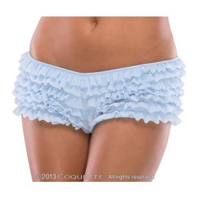 Ruffle Panty with Bow - Blue