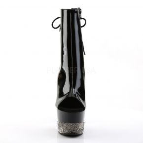 Platform Ankle Boots ADORE-1018-3 - Patent Black